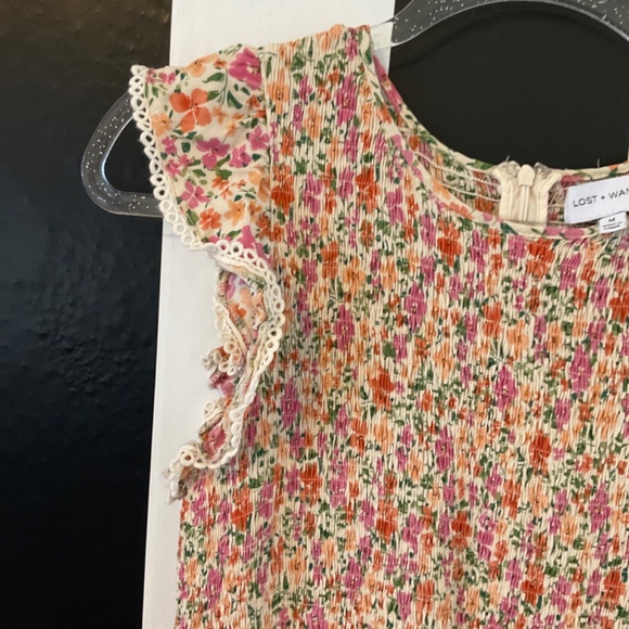 Lost + Wander Floral Midi Dress - Multicolor - Picture 4 of 6